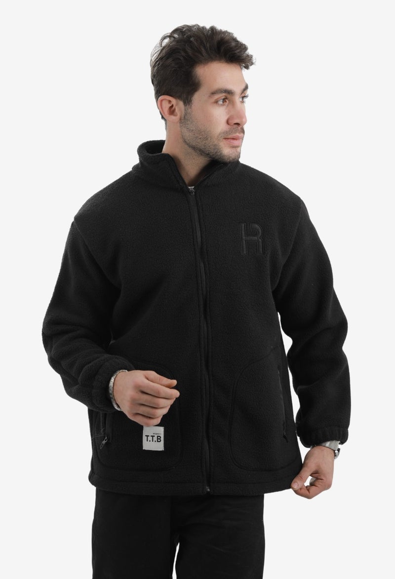 WHITE RABBIT Ribbed Cuffs & Hem Quilted Hooded Jacket - Image 2